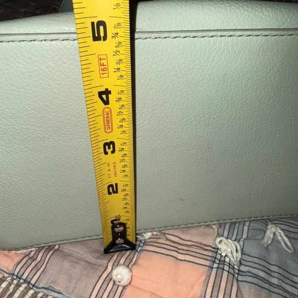 Fossil Women's Mint Green Leather Bag. (BT 1) - Picture 15 of 16